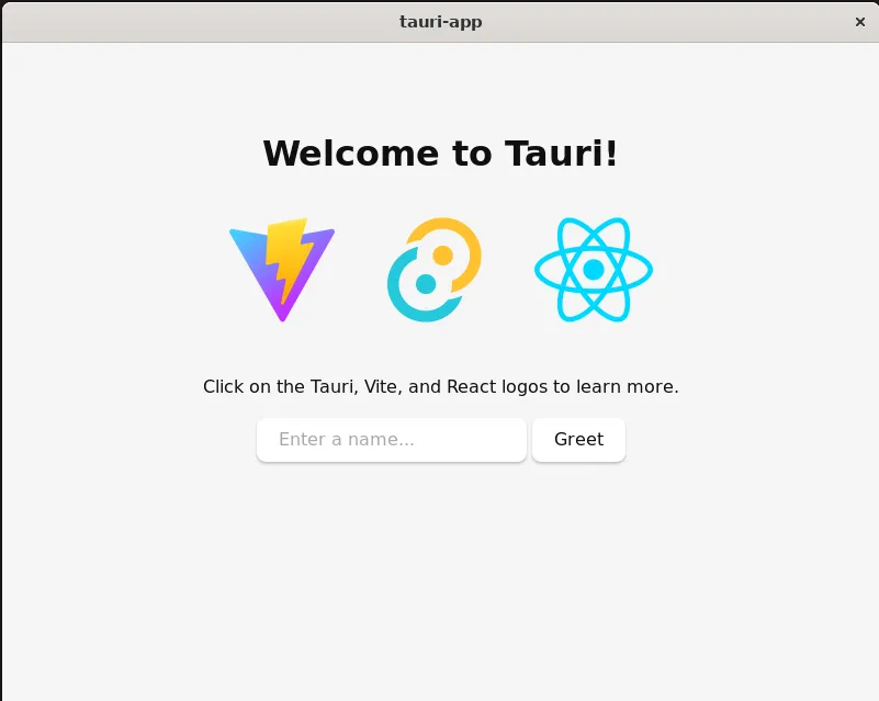 welcome Tauri